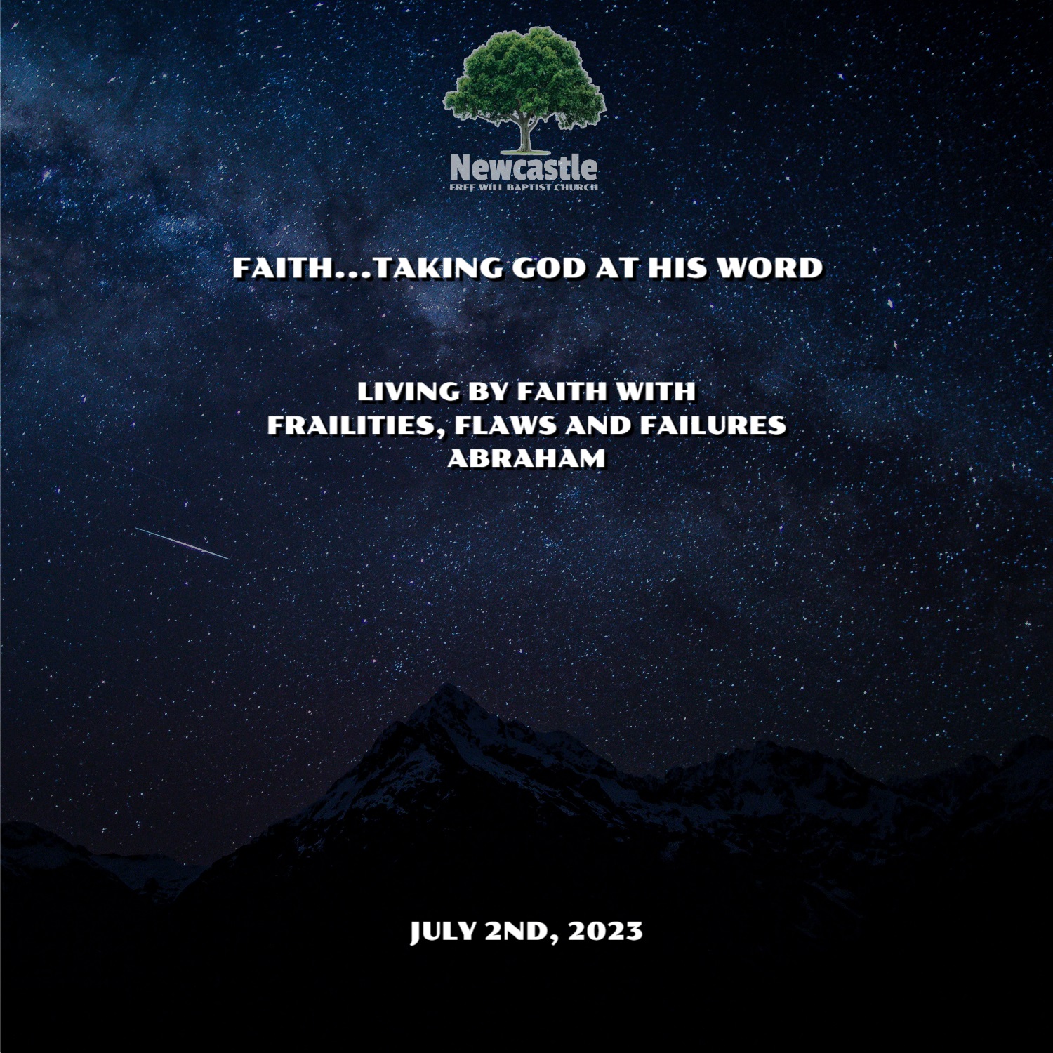 Faith…Taking God at His Word episode artwork