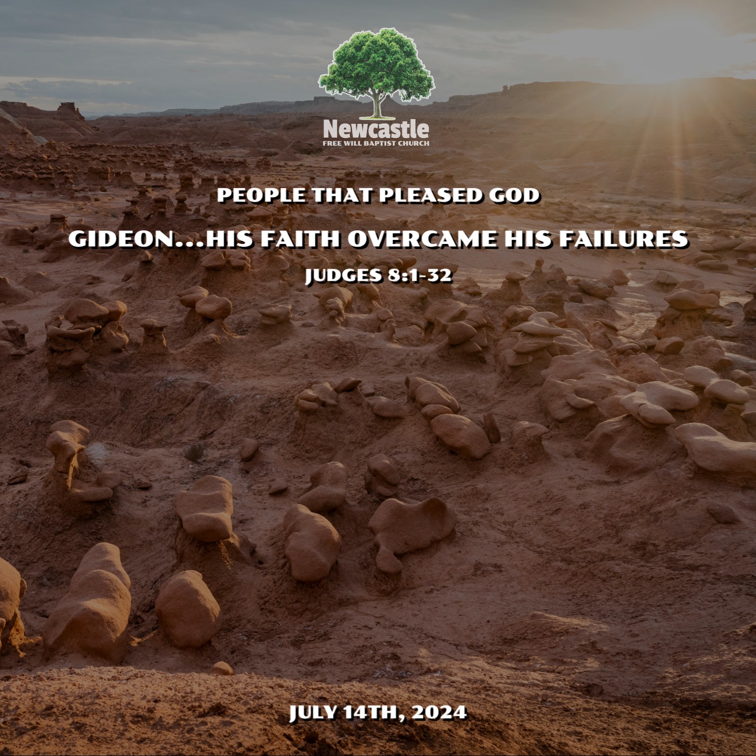 Gideon...His Faith Overcame His Failures episode artwork
