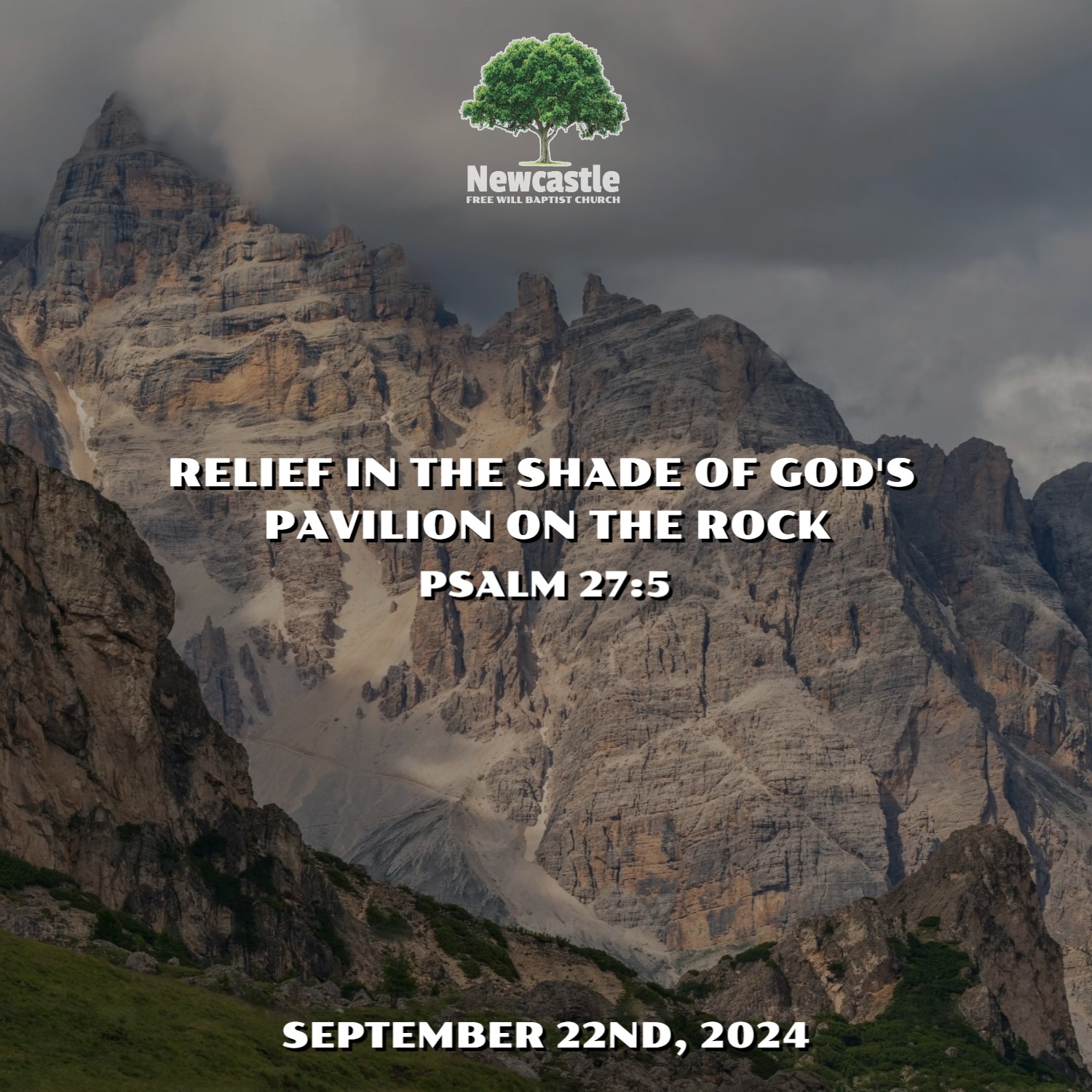 Relief in the Shade of God’s Pavilion on the Rock episode artwork
